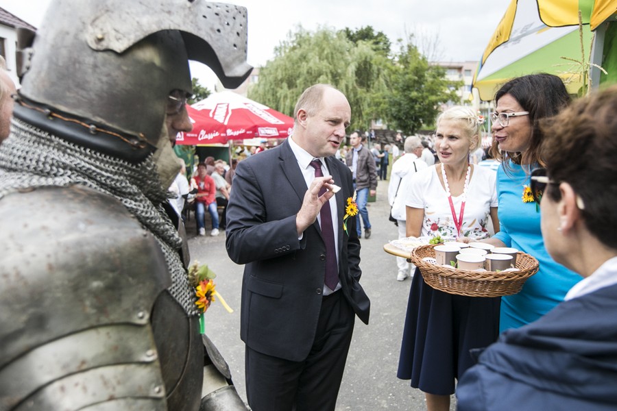 Dożynki wojewódzkie, Świecie 2017, fot. Andrzej Goiński