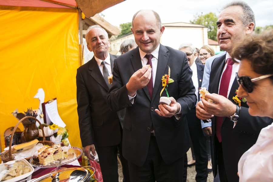 Dożynki wojewódzkie, Świecie 2017, fot. Andrzej Goiński