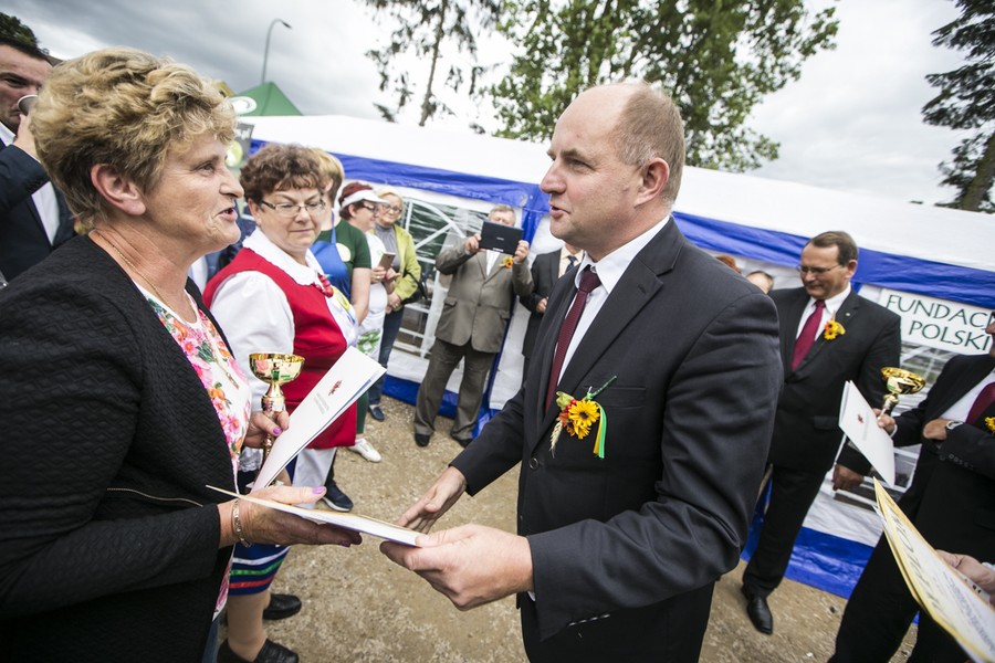 Dożynki wojewódzkie, Świecie 2017, fot. Andrzej Goiński