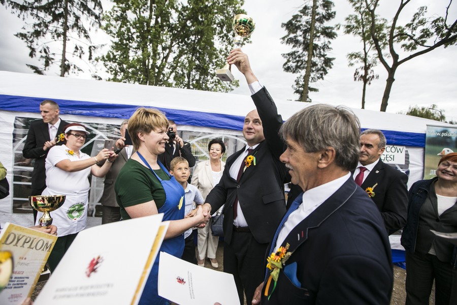 Dożynki wojewódzkie, Świecie 2017, fot. Andrzej Goiński
