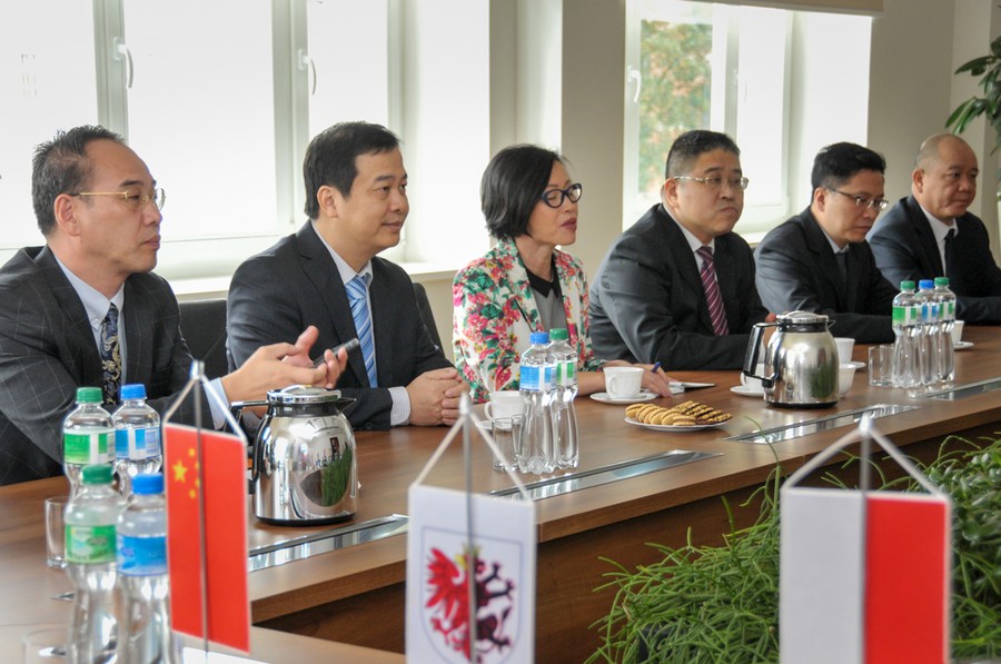 Spotkanie z gośćmi z Chin w Urzędzie Marszałkowskim, fot. Jacek Piotrowski