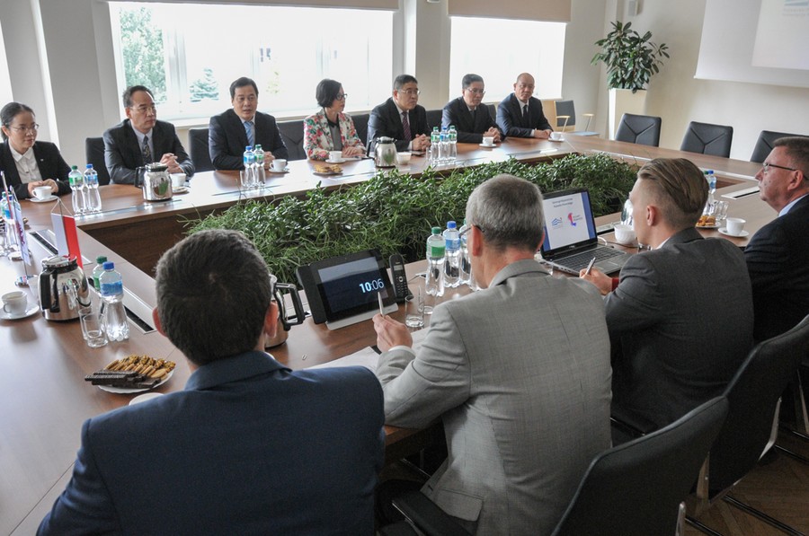 Spotkanie z gośćmi z Chin w Urzędzie Marszałkowskim, fot. Jacek Piotrowski