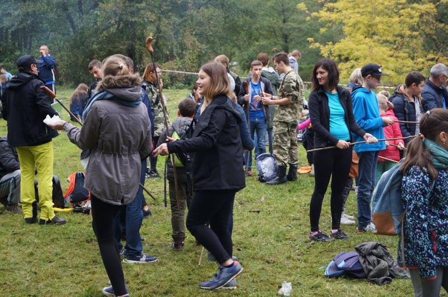 Podpis pod foto: 50. Rajd Pieszy Szlakiem Fryderyka Chopina, fot. Zamek w Golubiu-Dobrzyniu