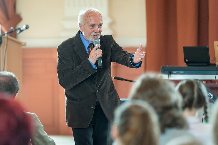 Inauguracja 26. Warsztatów Dziennikarskich dla Młodzieży w I Liceum Ogólnokształcącym w Bydgoszczy, fot. Tymon Markowski