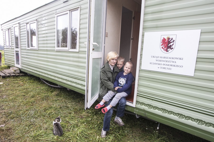 Dom państwa Janiny Wilczek i Marcina Kłosińskiego w Dębowie, fot. Andrzej Goiński/UMWKP