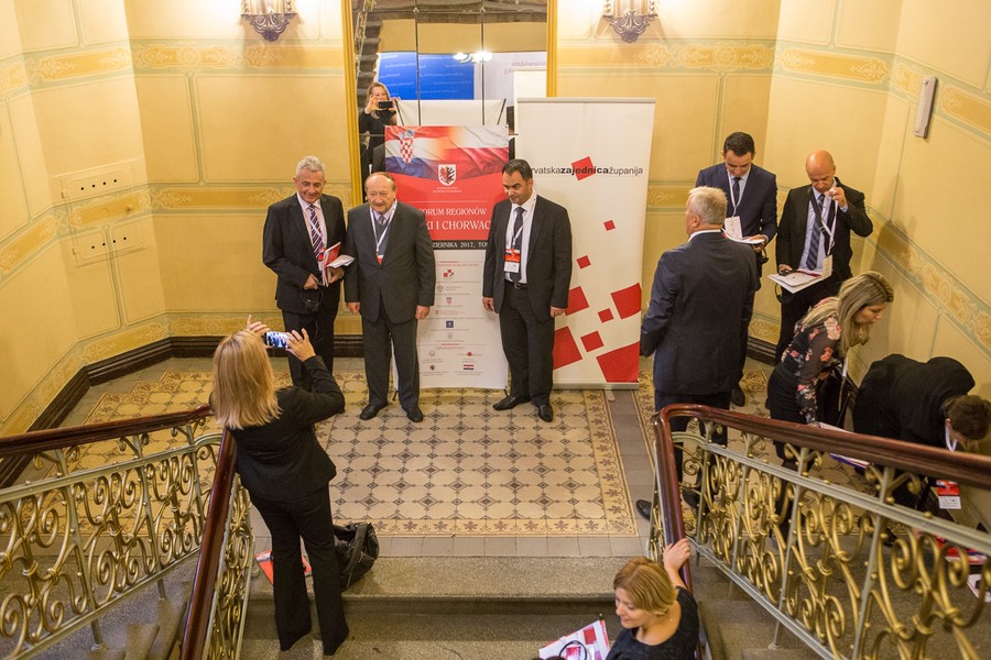 Polsko-Chorwackie Forum Regionów w Toruniu, fot. Szymon Zdziebło/tarantoga.pl dla UMWKP
