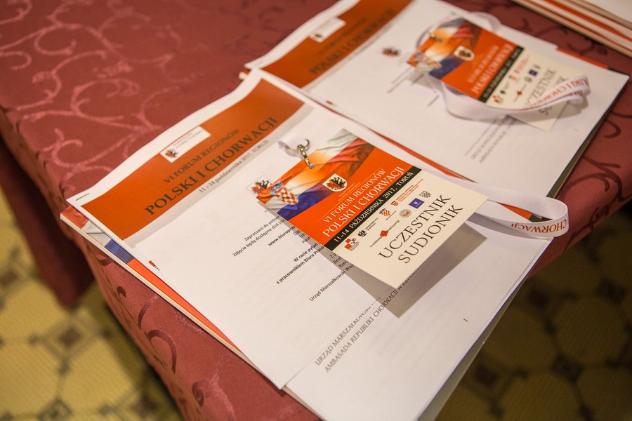 Polsko-Chorwackie Forum Regionów w Toruniu, fot. Szymon Zdziebło/tarantoga.pl dla UMWKP