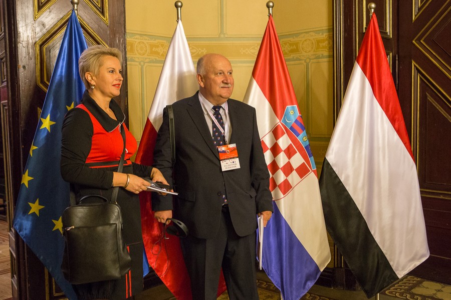 Polsko-Chorwackie Forum Regionów w Toruniu, fot. Szymon Zdziebło/tarantoga.pl dla UMWKP