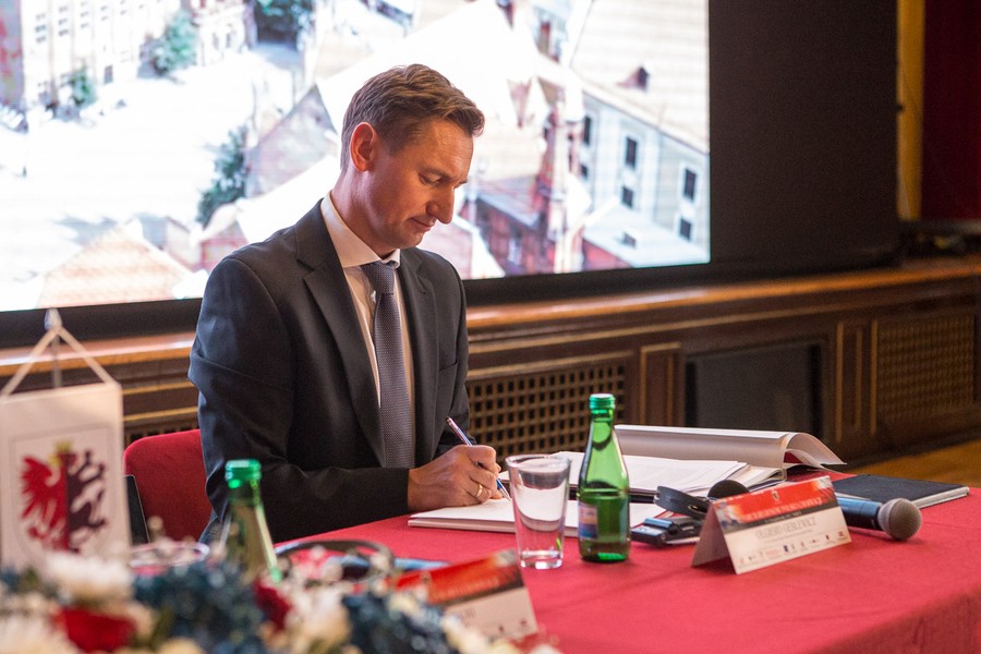 Polsko-Chorwackie Forum Regionów w Toruniu, fot. Szymon Zdziebło/tarantoga.pl dla UMWKP