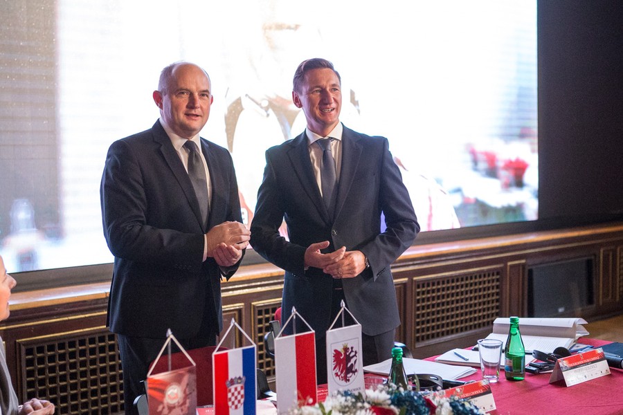 Polsko-Chorwackie Forum Regionów w Toruniu, fot. Szymon Zdziebło/tarantoga.pl dla UMWKP