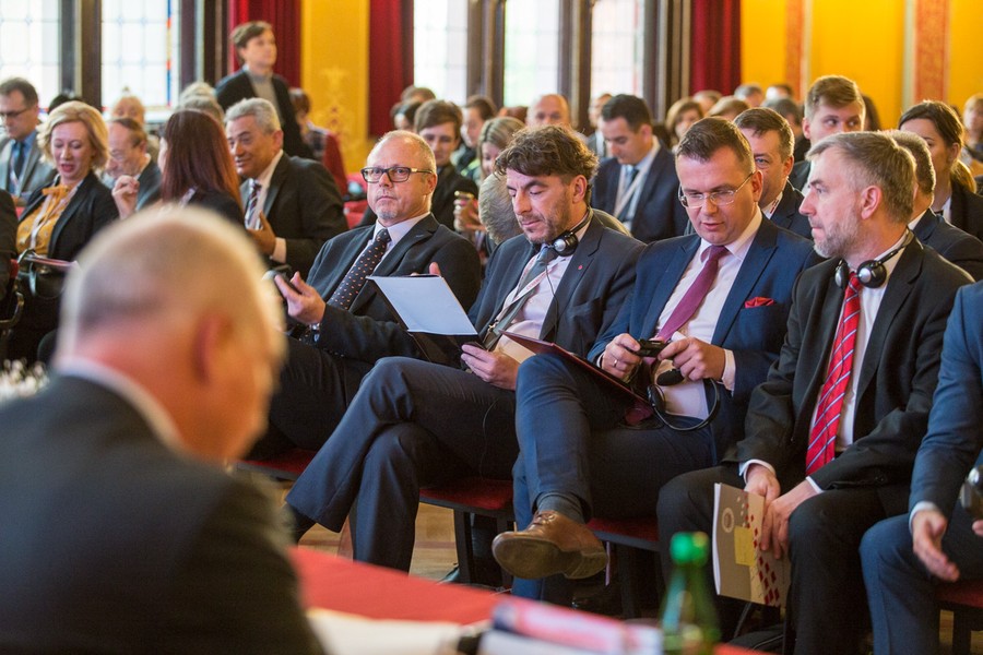 Polsko-Chorwackie Forum Regionów w Toruniu, fot. Szymon Zdziebło/tarantoga.pl dla UMWKP