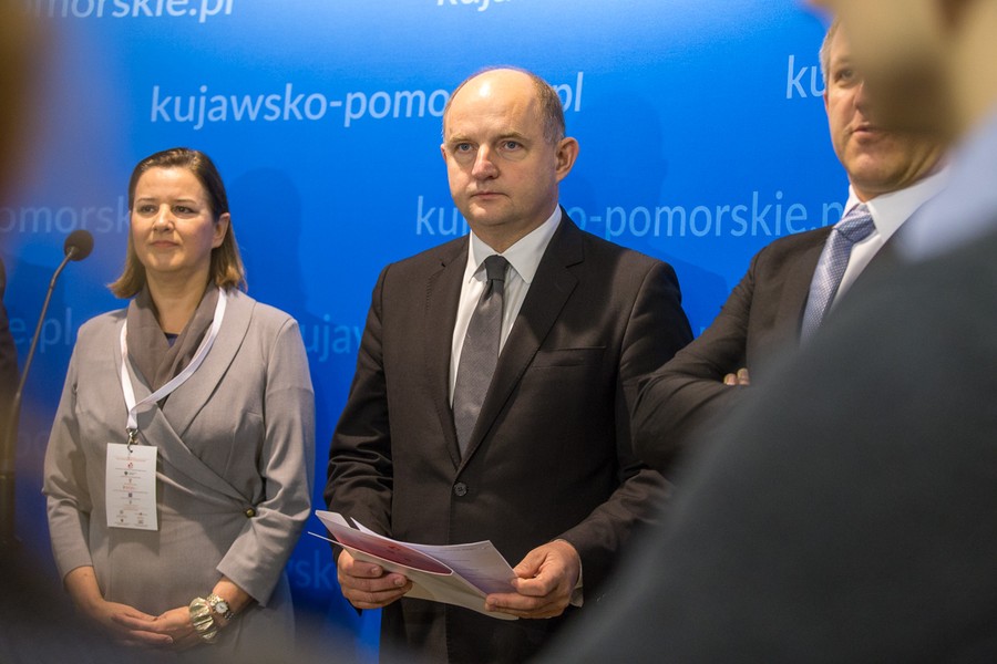 Polsko-Chorwackie Forum Regionów w Toruniu, fot. Szymon Zdziebło/tarantoga.pl dla UMWKP