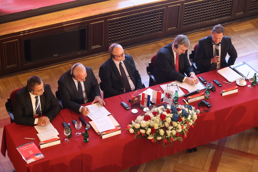 Polsko-Chorwackie Forum Regionów w Toruniu, fot. Andrzej Goiński/UMWKP