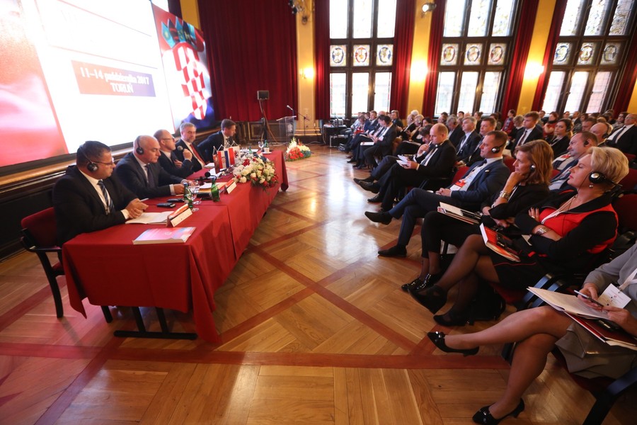 Polsko-Chorwackie Forum Regionów w Toruniu, fot. Andrzej Goiński/UMWKP