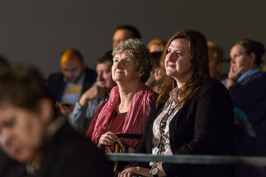 Premiera spektaklu „Władysław Raczkiewicz – lekcja historii” w Kujawsko-Pomorskim Impresaryjnym Teatrze Muzycznym, fot. Szymon Zdziebło/tarantoga.pl