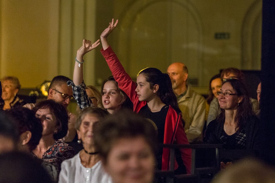 Premiera spektaklu „Władysław Raczkiewicz – lekcja historii” w Kujawsko-Pomorskim Impresaryjnym Teatrze Muzycznym, fot. Szymon Zdziebło/tarantoga.pl