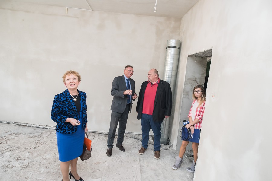 W Ośrodku Braille’a zakończyły się już prace rozbiórkowe, kolejne dotyczą instalacji wodno-kanalizacyjnych, wentylacyjnych oraz drobnych robót modernizacyjnych, fot. Tymon Markowski