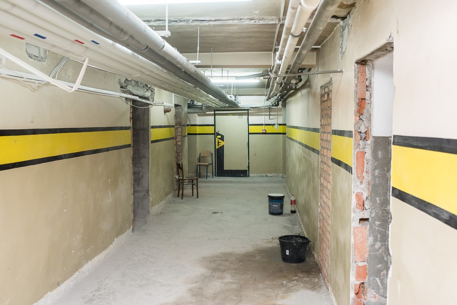 W Ośrodku Braille’a zakończyły się już prace rozbiórkowe, kolejne dotyczą instalacji wodno-kanalizacyjnych, wentylacyjnych oraz drobnych robót modernizacyjnych, fot. Tymon Markowski