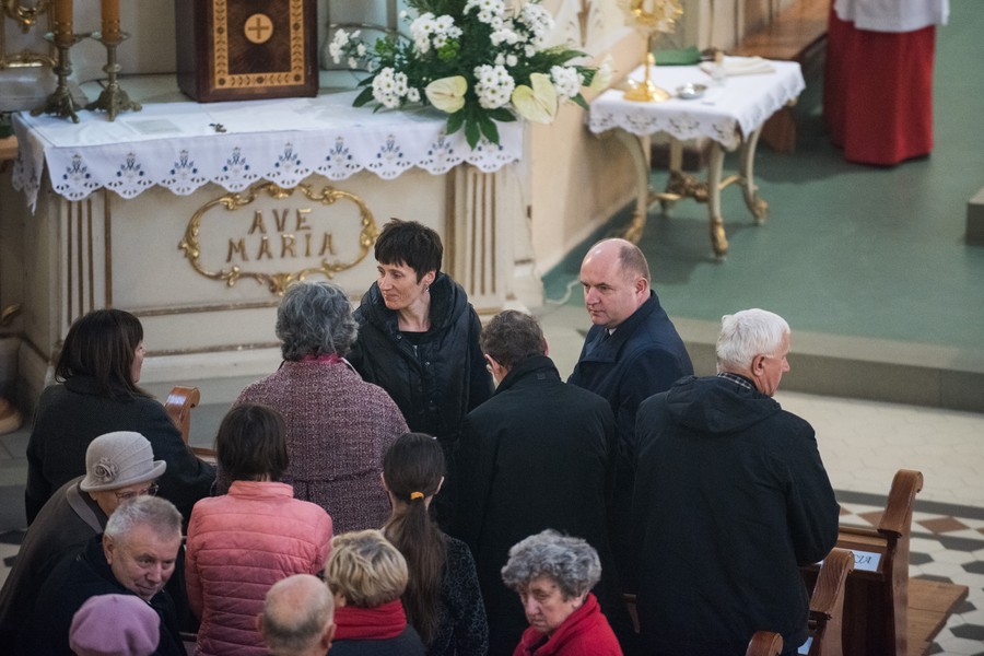 W tym roku dofinansowanie trafiło na prace konserwatorskie przy mensie i predelli lewego ołtarza bocznego Najświętszego Serca Pana Jezusa, fot. Tymon Markowski