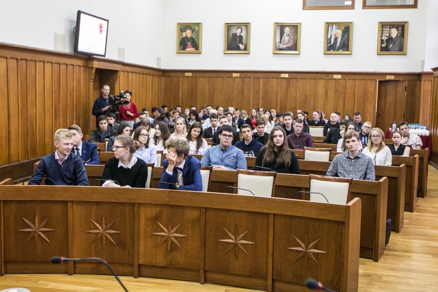 Konkurs wiedzy o Władysławie Raczkiewiczu, fot. Andrzej Goiński