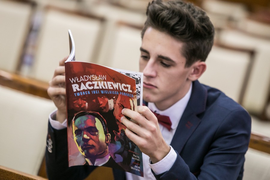 Konkurs wiedzy o Władysławie Raczkiewiczu, fot. Andrzej Goiński