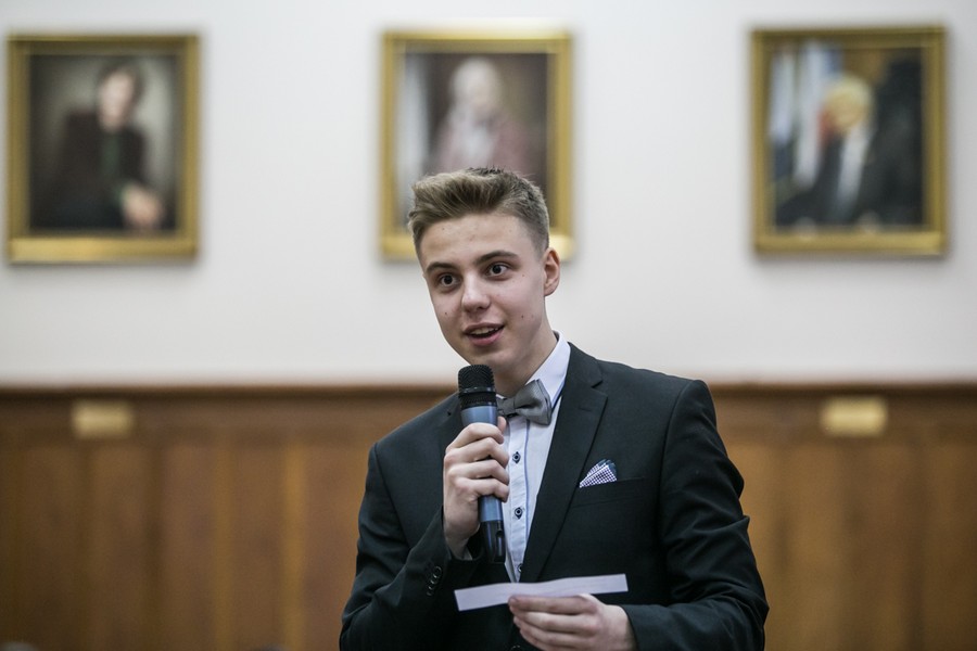 Konkurs wiedzy o Władysławie Raczkiewiczu, fot. Andrzej Goiński