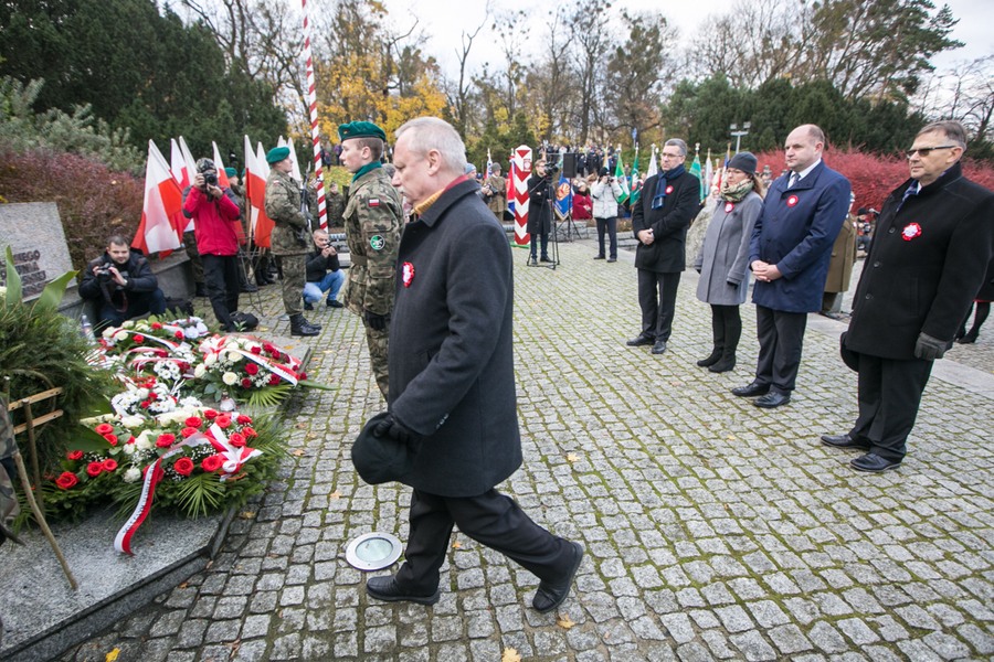 Obchody Święta Niepodległości w Toruniu, fot. Andrzej Goiński
