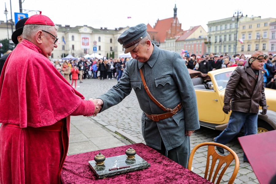 Obchody Święta Niepodległości w Bydgoszczy, fot. Filip Kowalkowski