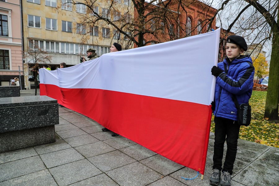 Obchody Święta Niepodległości w Bydgoszczy, fot. Filip Kowalkowski