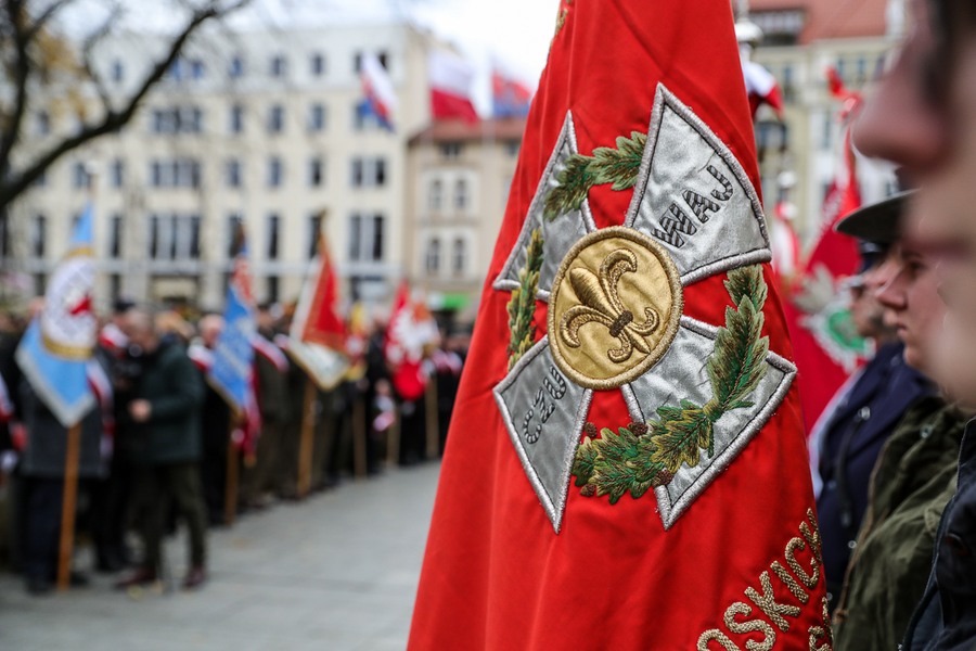 Obchody Święta Niepodległości w Bydgoszczy, fot. Filip Kowalkowski