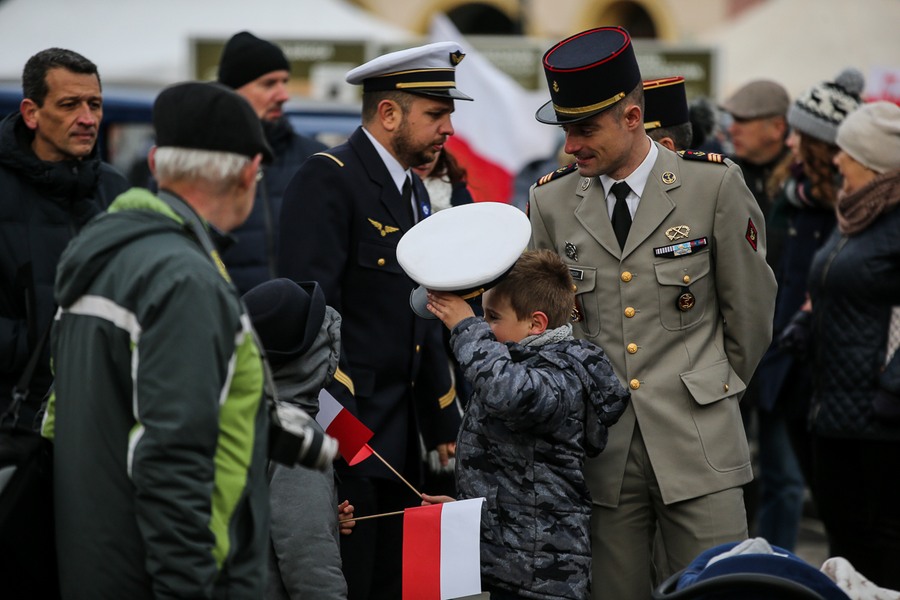 Obchody Święta Niepodległości w Bydgoszczy, fot. Filip Kowalkowski