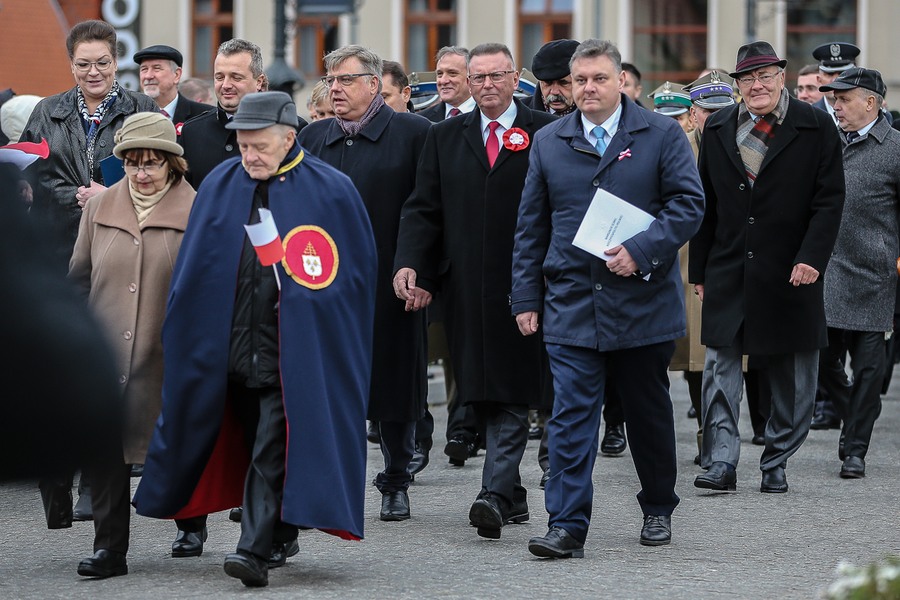 Obchody Święta Niepodległości w Bydgoszczy, fot. Filip Kowalkowski