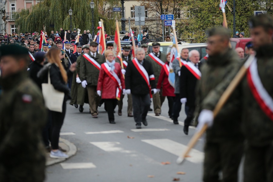Obchody Święta Niepodległości w Bydgoszczy, fot. Filip Kowalkowski