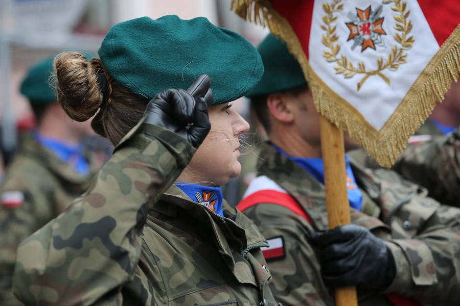 Obchody Święta Niepodległości w Bydgoszczy, fot. Filip Kowalkowski