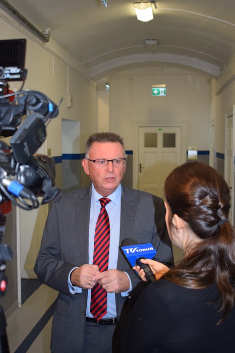Konferencja „Od białej laski do audiodeskrypcji” w ośrodku Braille’a, fot. Jacek Knychała K-P SOSW nr 1 im. L. Braille'a w Bydgoszczy