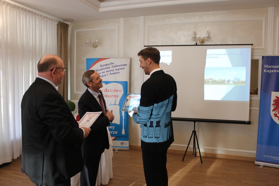 Uroczystość wręczenia certyfikatów nowym członkom sieci Dziedzictwo Kulinarne Kujawy i Pomorze, fot. Andrzej Żeglarski