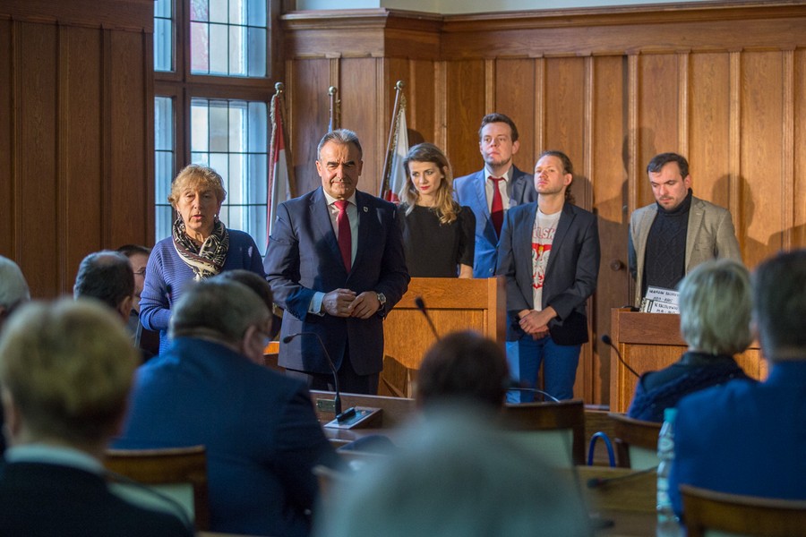 Sesja sejmiku 27 listopada 2017, fot. Szymon Zdziebło/tarantoga.pl dla UMWKP