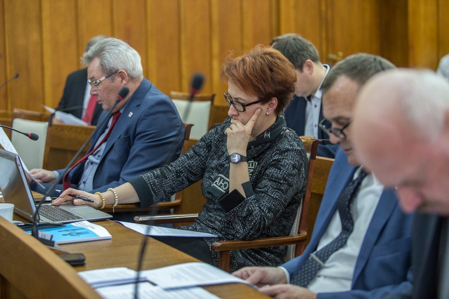 Sesja sejmiku 27 listopada 2017, fot. Szymon Zdziebło/tarantoga.pl dla UMWKP
