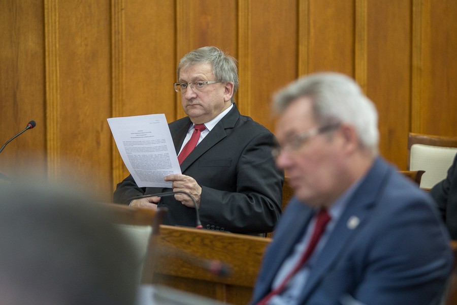 Sesja sejmiku 27 listopada 2017, fot. Szymon Zdziebło/tarantoga.pl dla UMWKP