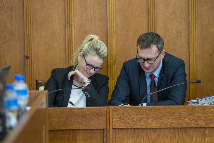 Sesja sejmiku 27 listopada 2017, fot. Szymon Zdziebło/tarantoga.pl dla UMWKP