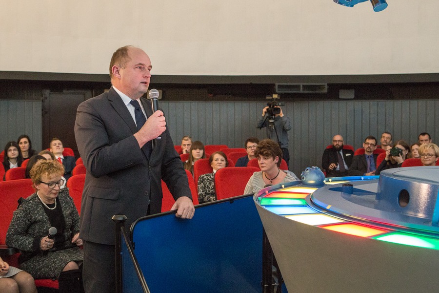 Uroczystość wręczenia stypendiów marszałka uczniom liceów i techników z regionu, fot. Szymon Zdiebło/Tarantoga.pl