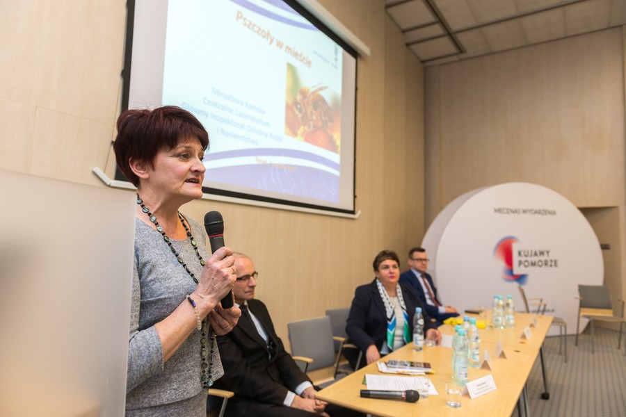 Konferencja szkoleniowa „Pszczelarstwo i gospodarka pasieczna szansą na rozwój regionu kujawsko-pomorskiego”, fot. Łukasz Piecyk