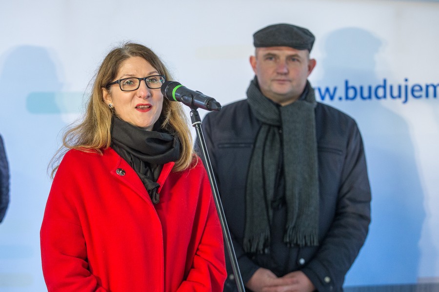 Uroczyste otwarcie parkingu przy Wojewódzkim Szpitalu Zespolonym im. Ludwika Rydygiera w Toruniu, fot. Szymon Zdziebło/tarantoga.pl