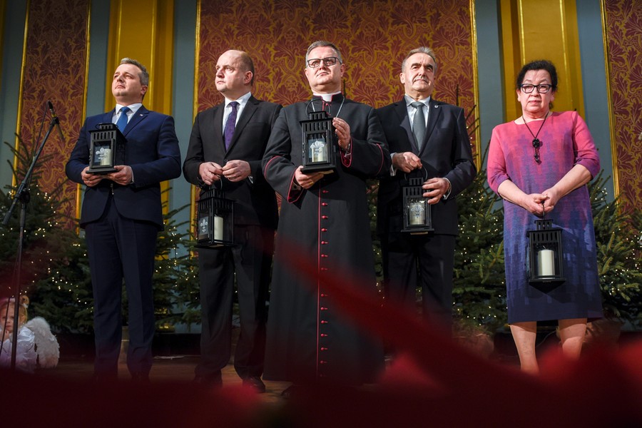 Kujawsko-pomorskie spotkanie opłatkowe, fot. Łukasz Piecyk dla UMWKP