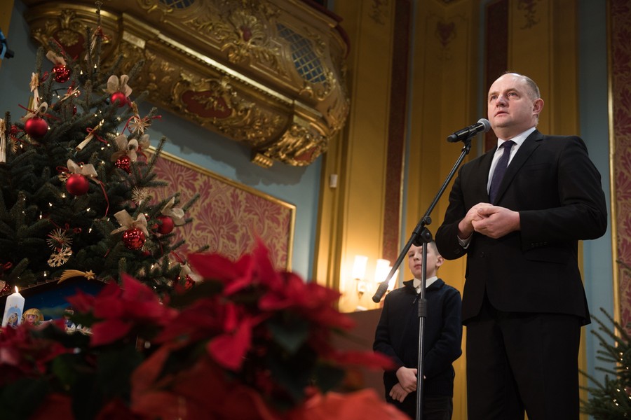 Kujawsko-pomorskie spotkanie opłatkowe, fot. Łukasz Piecyk dla UMWKP