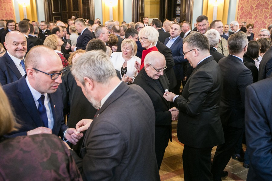 Kujawsko-pomorskie spotkanie opłatkowe, fot. Andrzej Goiński/UMWKP