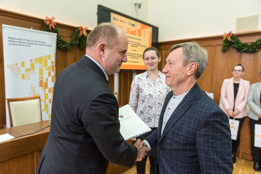 Umowy RPO 20 grudnia 2017, fot. Łukasz Piecyk dla UMWKP