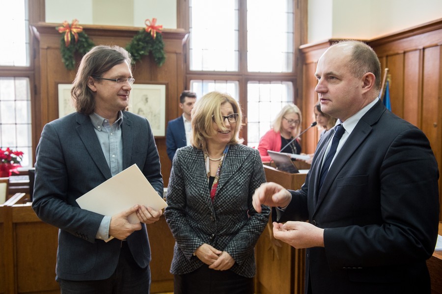 Umowy RPO 20 grudnia 2017, fot. Łukasz Piecyk dla UMWKP