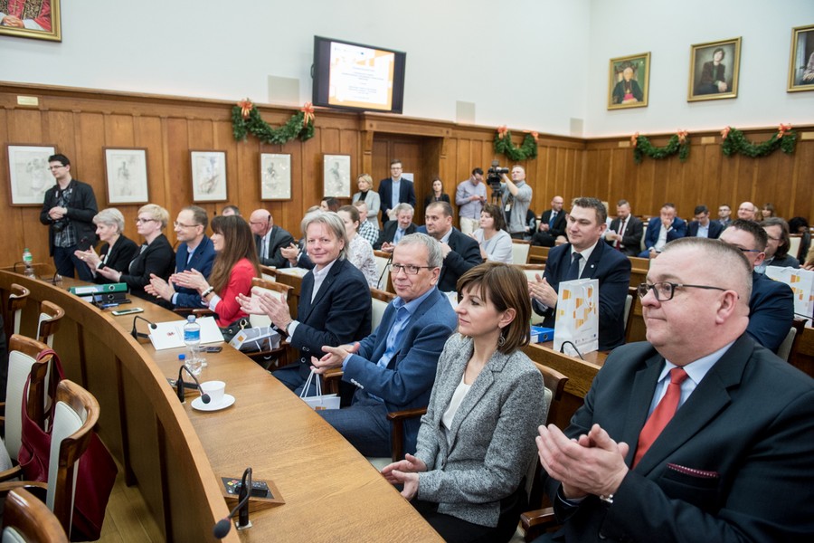 Umowy RPO 20 grudnia 2017, fot. Łukasz Piecyk dla UMWKP