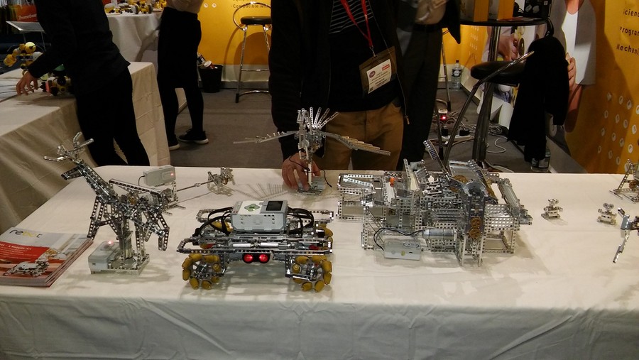 elementy do konstruowania robotów